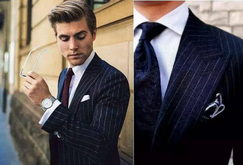 條紋西裝適合哪種人穿?條紋西服適合什么場合?